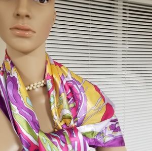 Bold and Beautiful Scarf 38" x 38 "